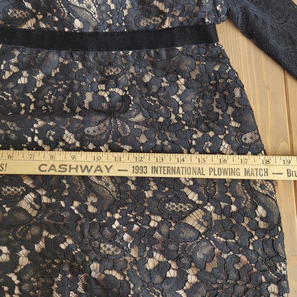 Marciano Black Lace Maxi Dress - Picture 10 of 15